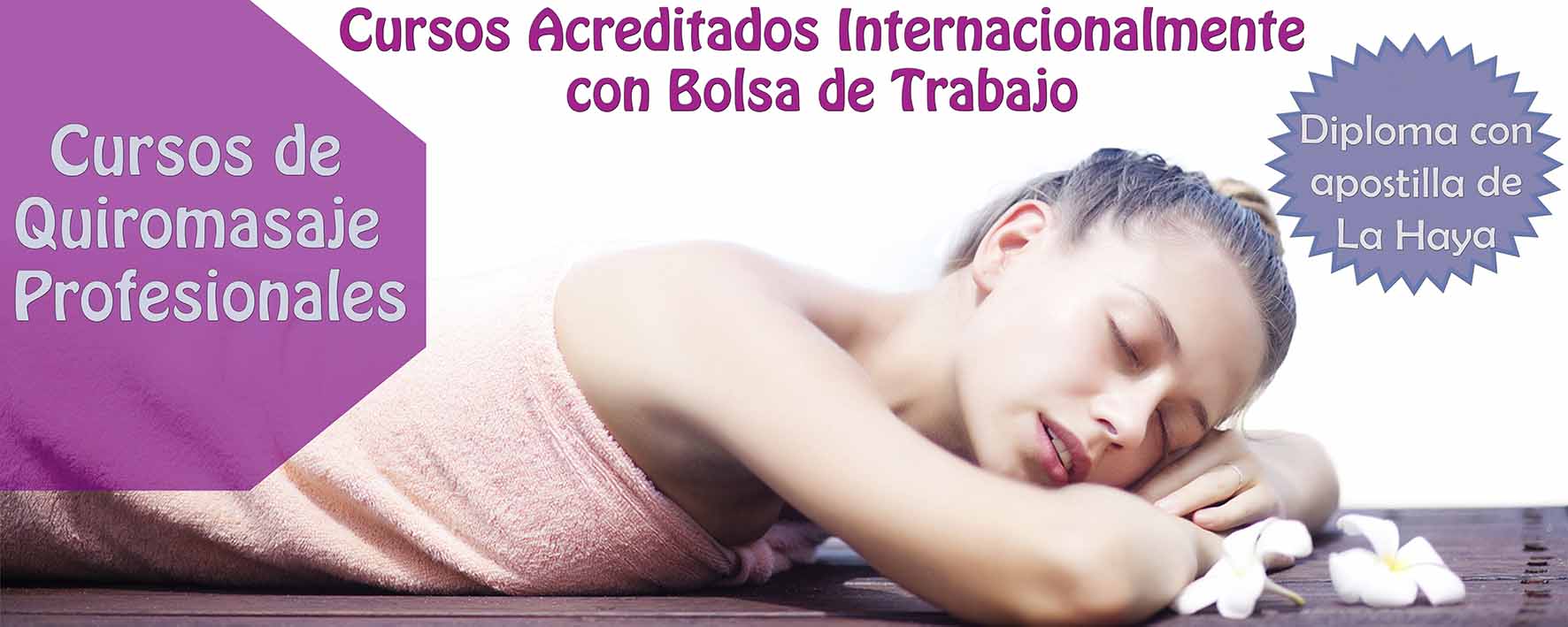 Cursos de masaje y quiromasaje