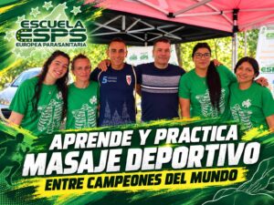 aprende masaje deportivo entre campeones del mundo de la mano de Jose Antonio Sánchez en Tenerife